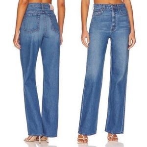 MOTHER (Snacks!) | Wide Leg High Rise Jeans